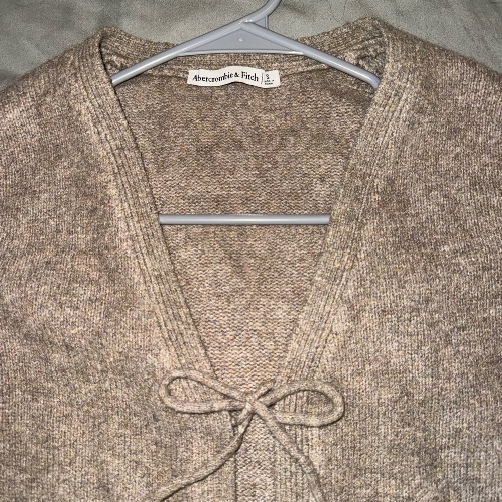 Abercrombie & Fitch Women's Tan Cardigan